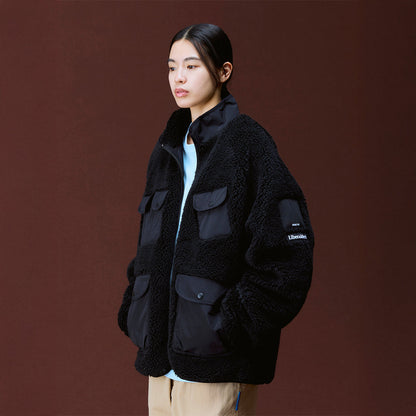Liberaiders UTILITY PILE FLEECE ZIP JACKET リベレイダース ユーティリティ パイル フリース ジップ ジャケット 730102603【メンズ パイルフリース ジャケット 襟付き フリースアウター 26FW】