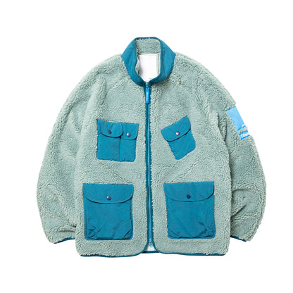 Liberaiders UTILITY PILE FLEECE ZIP JACKET リベレイダース ユーティリティ パイル フリース ジップ ジャケット 730102603【メンズ パイルフリース ジャケット 襟付き フリースアウター 26FW】