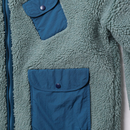 Liberaiders UTILITY PILE FLEECE ZIP JACKET リベレイダース ユーティリティ パイル フリース ジップ ジャケット 730102603【メンズ パイルフリース ジャケット 襟付き フリースアウター 26FW】