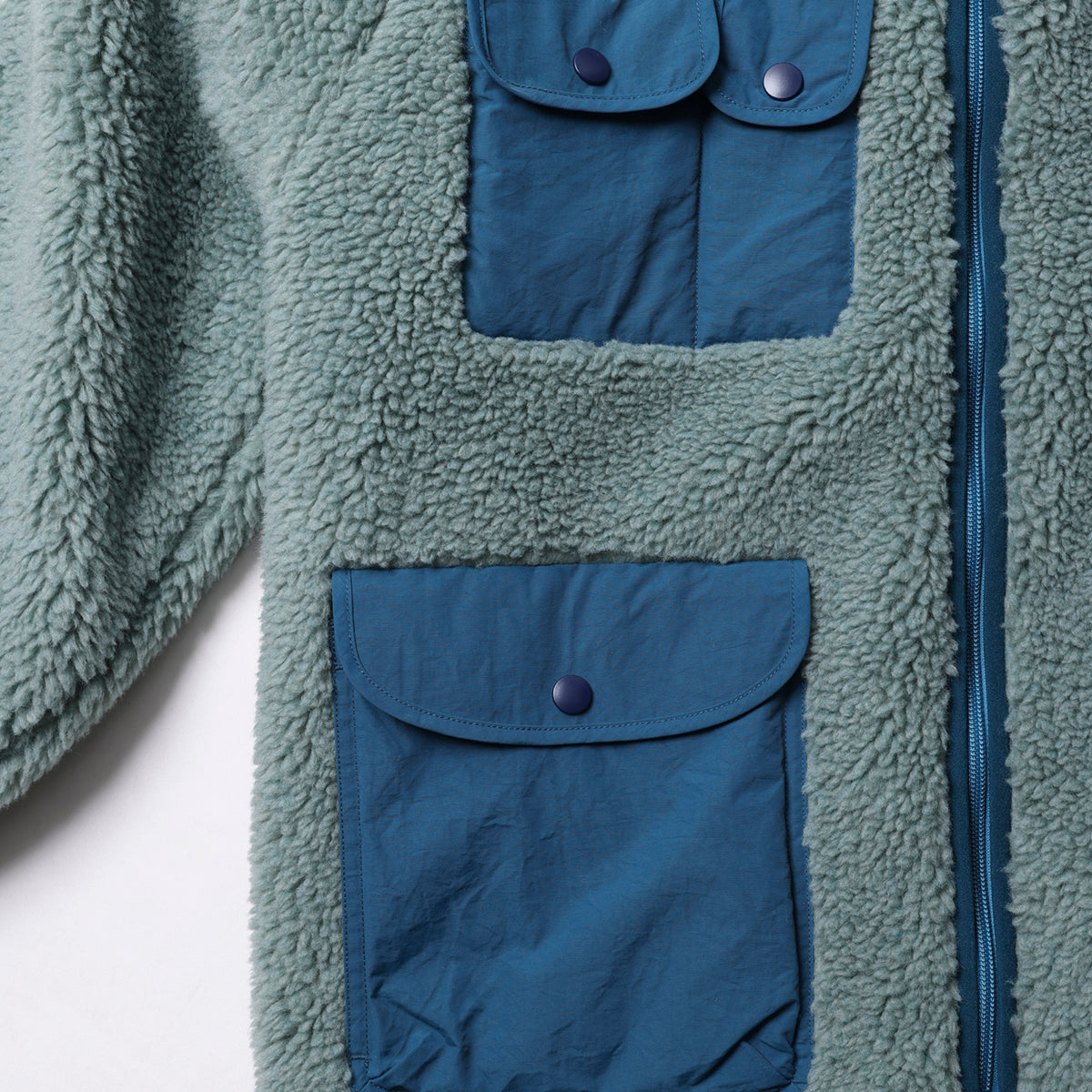 Liberaiders UTILITY PILE FLEECE ZIP JACKET リベレイダース ユーティリティ パイル フリース ジップ ジャケット 730102603【メンズ パイルフリース ジャケット 襟付き フリースアウター 26FW】