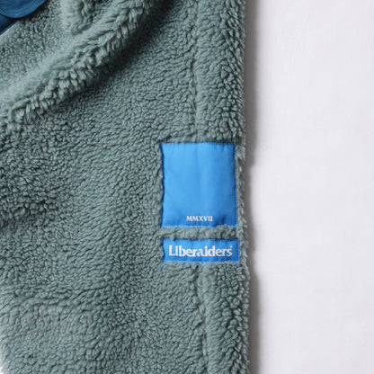 Liberaiders UTILITY PILE FLEECE ZIP JACKET リベレイダース ユーティリティ パイル フリース ジップ ジャケット 730102603【メンズ パイルフリース ジャケット 襟付き フリースアウター 26FW】
