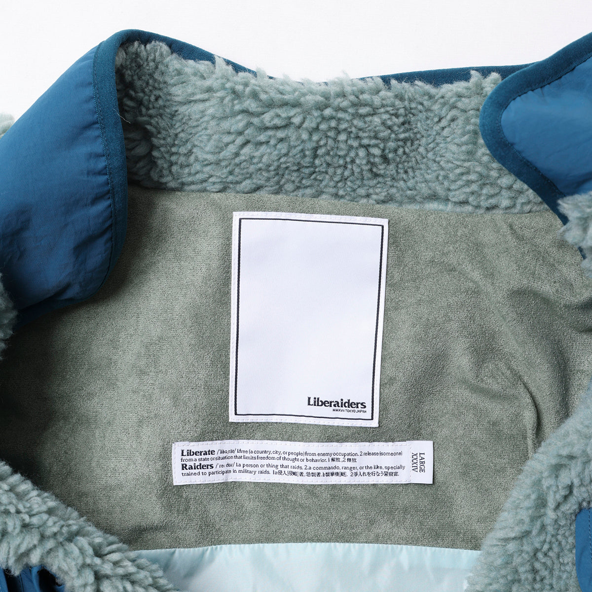 Liberaiders UTILITY PILE FLEECE ZIP JACKET リベレイダース ユーティリティ パイル フリース ジップ ジャケット 730102603【メンズ パイルフリース ジャケット 襟付き フリースアウター 26FW】