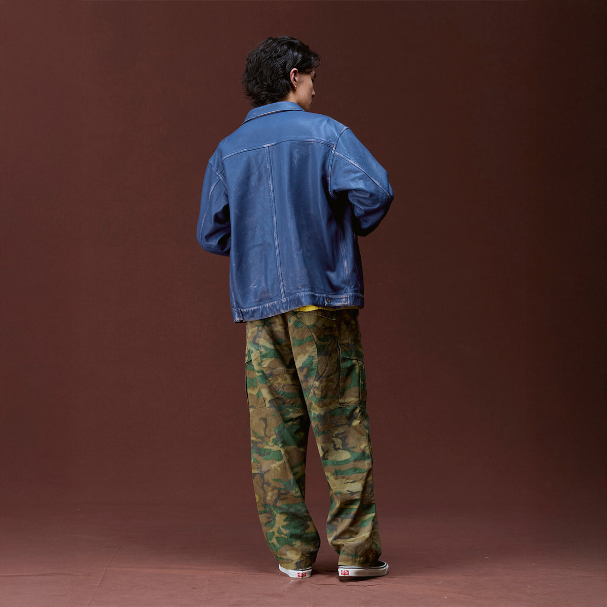 Liberaiders WASHED LEATHER JACKET リベレイダース ウォッシュド レザー ジャケット 730132603【メンズ レザージャケット 羊革 ヴィンテージライク ウォッシュ加工 26FW】
