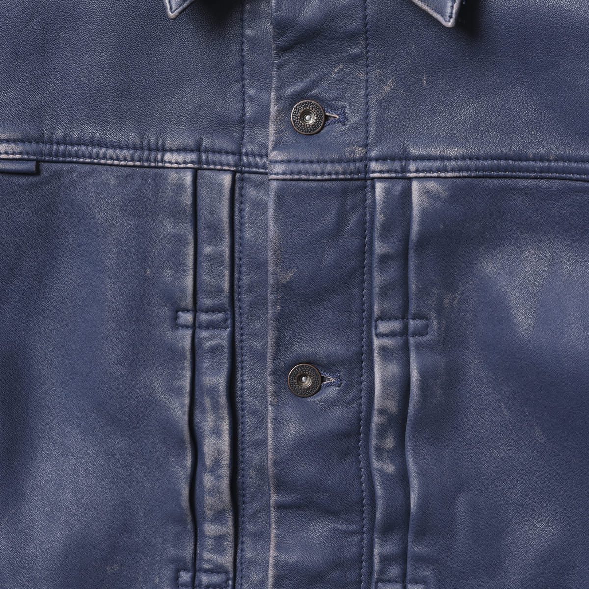 Liberaiders WASHED LEATHER JACKET リベレイダース ウォッシュド レザー ジャケット 730132603【メンズ レザージャケット 羊革 ヴィンテージライク ウォッシュ加工 26FW】
