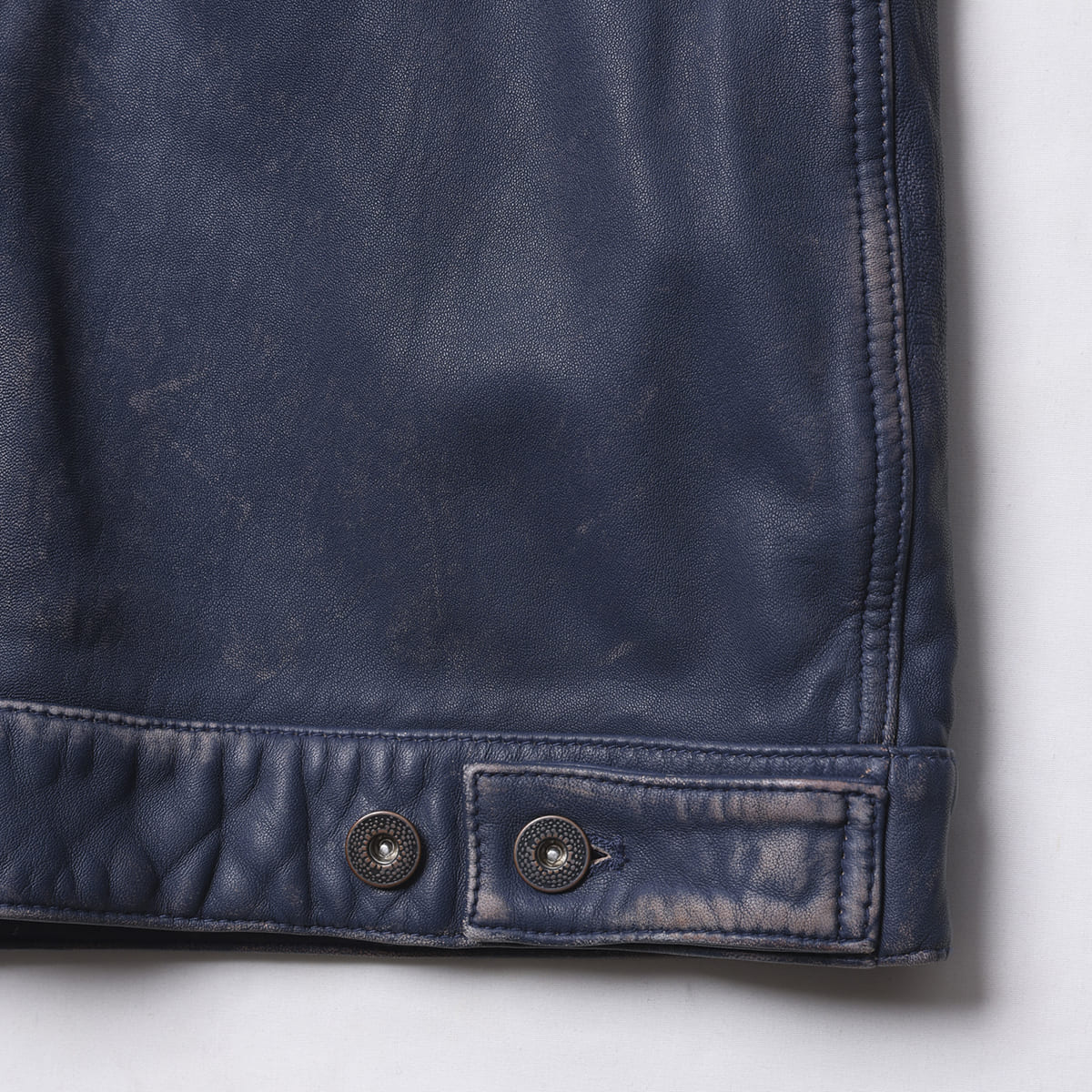 Liberaiders WASHED LEATHER JACKET リベレイダース ウォッシュド レザー ジャケット 730132603【メンズ レザージャケット 羊革 ヴィンテージライク ウォッシュ加工 26FW】