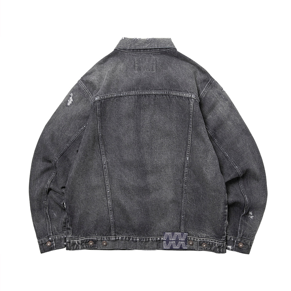 Liberaiders DAMAGED DENIM TRUCKER JACKET リベレイダース ダメージド デニム トラッカー ジャケット 730152603【メンズ デニムジャケット  ヴィンテージ ダメージ加工 カジュアル 13.5oz 26FW】