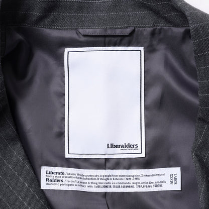 Liberaiders LOOSE FIT 3-BUTTON JACKET リベレイダース ルーズフィット 3ボタン ジャケット 730182603【メンズ 3ボタンジャケット テーラードジャケット ジャケット 26FW】