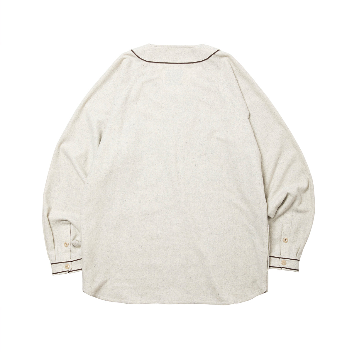 Liberaiders FLANNEL BASEBALL SHIRT リベレイダース フランネル ベースボールシャツ 731012603【メンズ 長袖シャツ ブランドロゴ ヴィンテージライク ストリート 26FW】
