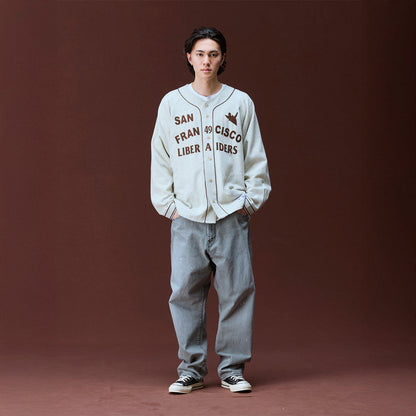 Liberaiders FLANNEL BASEBALL SHIRT リベレイダース フランネル ベースボールシャツ 731012603【メンズ 長袖シャツ ブランドロゴ ヴィンテージライク ストリート 26FW】