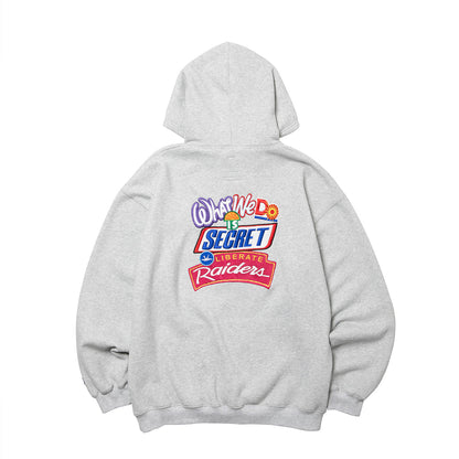Liberaiders EMBROIDERY HOODIE リベレイダース エンブロイダリー フーディ 733012603【メンズ 裏起毛フーディ パーカー グラフィック 刺繍 オーバーサイズ 26FW】