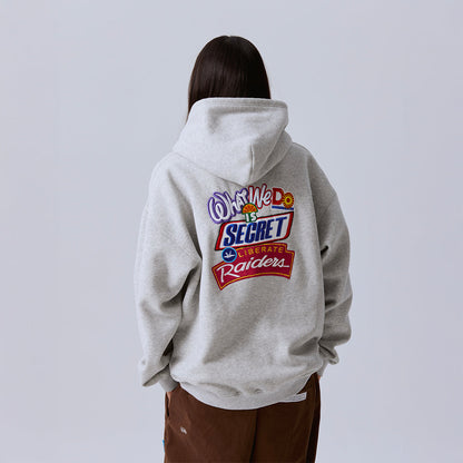 Liberaiders EMBROIDERY HOODIE リベレイダース エンブロイダリー フーディ 733012603【メンズ 裏起毛フーディ パーカー グラフィック 刺繍 オーバーサイズ 26FW】