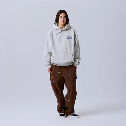 Liberaiders EMBROIDERY HOODIE リベレイダース エンブロイダリー フーディ 733012603【メンズ 裏起毛フーディ パーカー グラフィック 刺繍 オーバーサイズ 26FW】