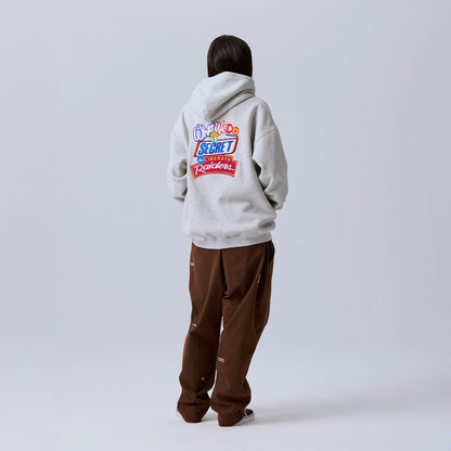 Liberaiders EMBROIDERY HOODIE リベレイダース エンブロイダリー フーディ 733012603【メンズ 裏起毛フーディ パーカー グラフィック 刺繍 オーバーサイズ 26FW】