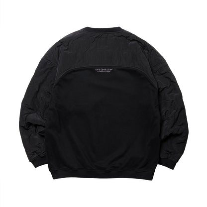 Liberaiders COTTON FLEECE QUILTED CREWNECK リベレイダース コットン フリース キルテッド クルーネック 733082603【メンズ クルーネック 保温性 防寒性 裏起毛 デイリーユース 26FW】