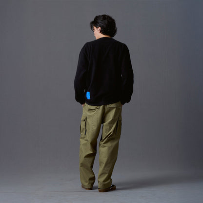 Liberaiders OG LOGO FLEECE CREWNECK リベレイダース オージー ロゴ フリース クルーネック 733092603【メンズ 長袖 クルーネック フリース 保温性 軽量 カジュアル 26FW】