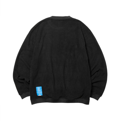 Liberaiders OG LOGO FLEECE CREWNECK リベレイダース オージー ロゴ フリース クルーネック 733092603【メンズ 長袖 クルーネック フリース 保温性 軽量 カジュアル 26FW】