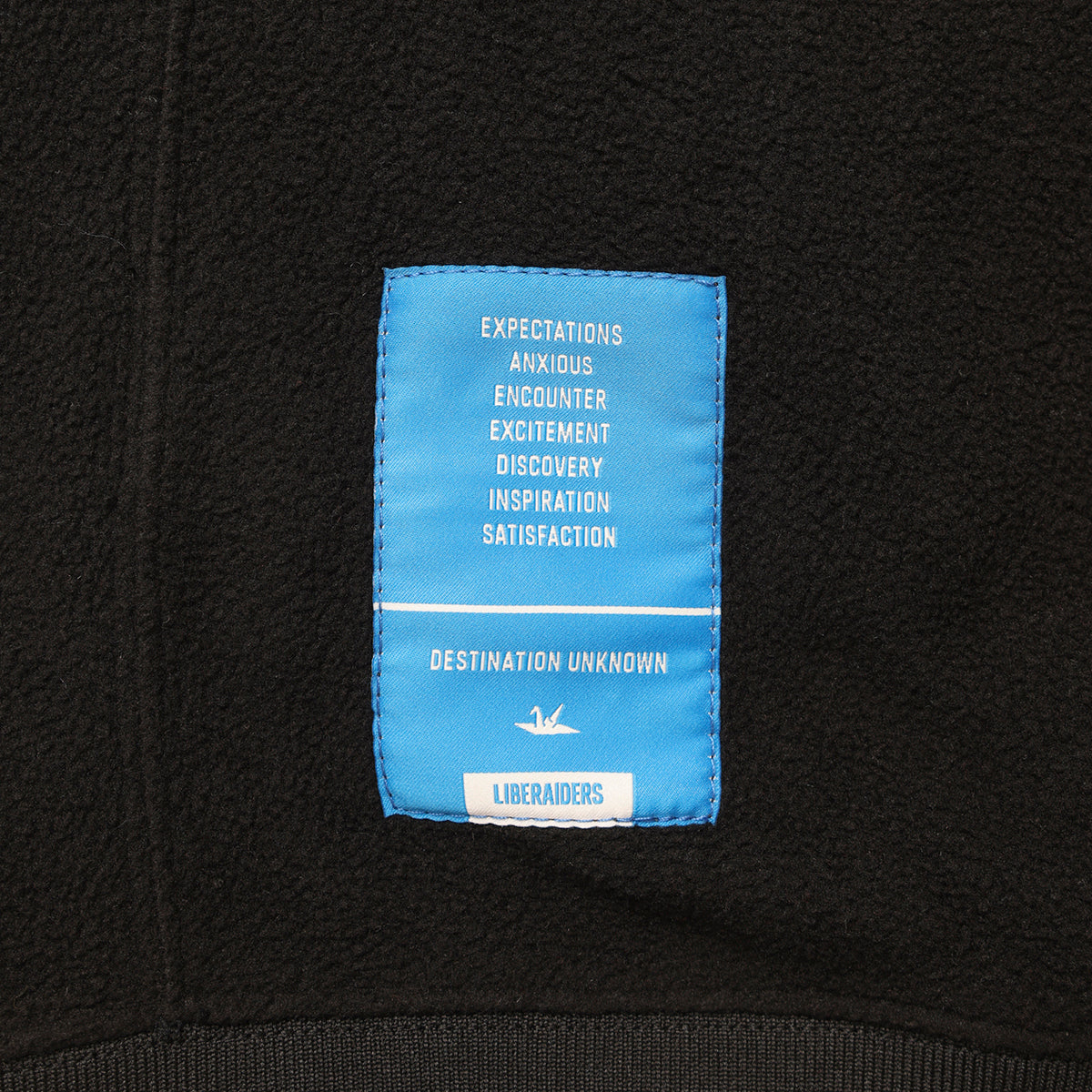 Liberaiders OG LOGO FLEECE CREWNECK リベレイダース オージー ロゴ フリース クルーネック 733092603【メンズ 長袖 クルーネック フリース 保温性 軽量 カジュアル 26FW】