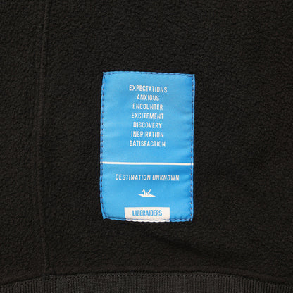 Liberaiders OG LOGO FLEECE CREWNECK リベレイダース オージー ロゴ フリース クルーネック 733092603【メンズ 長袖 クルーネック フリース 保温性 軽量 カジュアル 26FW】