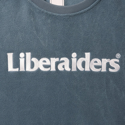 Liberaiders OG LOGO FLEECE CREWNECK リベレイダース オージー ロゴ フリース クルーネック 733092603【メンズ 長袖 クルーネック フリース 保温性 軽量 カジュアル 26FW】