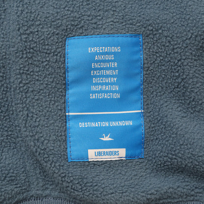 Liberaiders OG LOGO FLEECE CREWNECK リベレイダース オージー ロゴ フリース クルーネック 733092603【メンズ 長袖 クルーネック フリース 保温性 軽量 カジュアル 26FW】