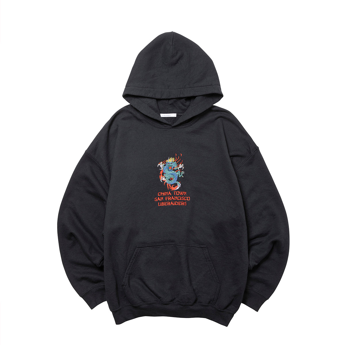 Liberaiders DRAGON HOODIE リベレイダース ドラゴン フーディー 733152603【メンズ プルオーバーフーディー パーカー ウォッシュ加工 プリント 26FW】