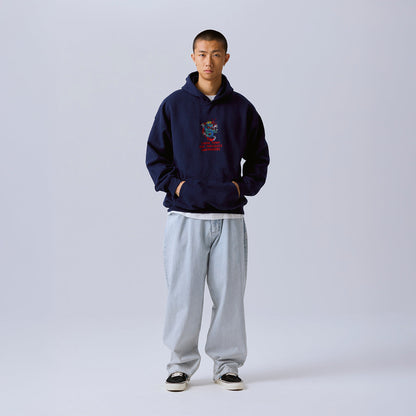 Liberaiders DRAGON HOODIE リベレイダース ドラゴン フーディー 733152603【メンズ プルオーバーフーディー パーカー ウォッシュ加工 プリント 26FW】