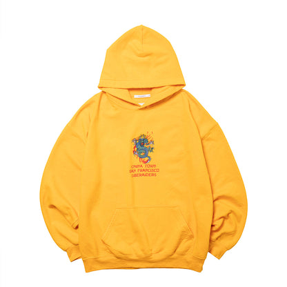 Liberaiders DRAGON HOODIE リベレイダース ドラゴン フーディー 733152603【メンズ プルオーバーフーディー パーカー ウォッシュ加工 プリント 26FW】