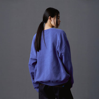 Liberaiders PAINT SPLATTER CREWNECK リベレイダース ペイント スプラッター クルーネック 733172603【メンズ トレーナー 裏起毛 ペンキ加工 ビンテージ感 26FW】