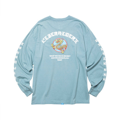 Liberaiders DRAGON L/S TEE リベレイダース ドラゴン ロングスリーブTシャツ 735042603【メンズ 長袖Tシャツ ロンT  天竺生地 グラフィック プリントデザイン 26FW】