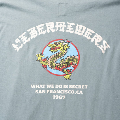 Liberaiders DRAGON L/S TEE リベレイダース ドラゴン ロングスリーブTシャツ 735042603【メンズ 長袖Tシャツ ロンT  天竺生地 グラフィック プリントデザイン 26FW】
