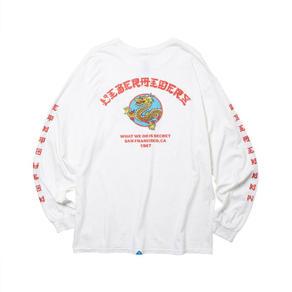 Liberaiders DRAGON L/S TEE リベレイダース ドラゴン ロングスリーブTシャツ 735042603【メンズ 長袖Tシャツ ロンT  天竺生地 グラフィック プリントデザイン 26FW】