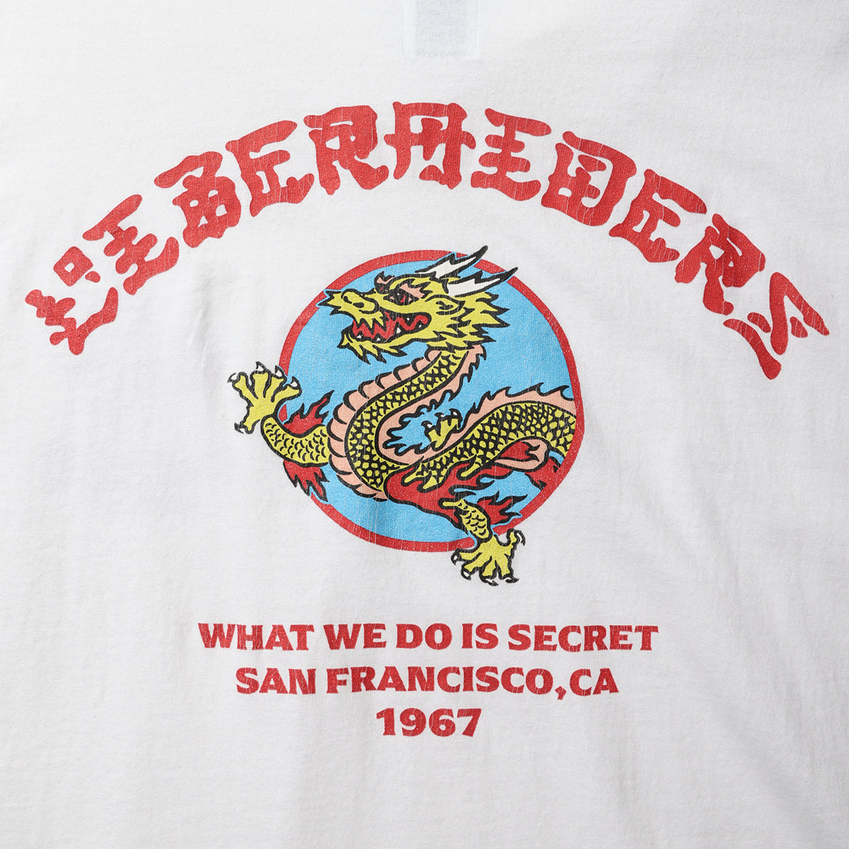 Liberaiders DRAGON L/S TEE リベレイダース ドラゴン ロングスリーブTシャツ 735042603【メンズ 長袖Tシャツ ロンT  天竺生地 グラフィック プリントデザイン 26FW】