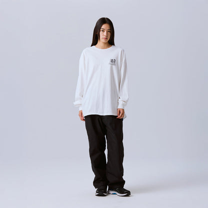 Liberaiders OS LOGO L/S TEE  リベレイダース オーバーサイズ ロゴ ロングスリーブTシャツ 735052603【メンズ 長袖Tシャツ ロンT グラフィック 天竺生地 フロスト加工 26FW】