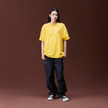 Liberaiders CHINATOWN TEE リベレイダース チャイナタウン Tシャツ 736042603【メンズ 半袖Tシャツ 天竺 フロスト加工 ヴィンテージライク バッグロゴ 26FW】