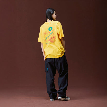 Liberaiders CHINATOWN TEE リベレイダース チャイナタウン Tシャツ 736042603【メンズ 半袖Tシャツ 天竺 フロスト加工 ヴィンテージライク バッグロゴ 26FW】
