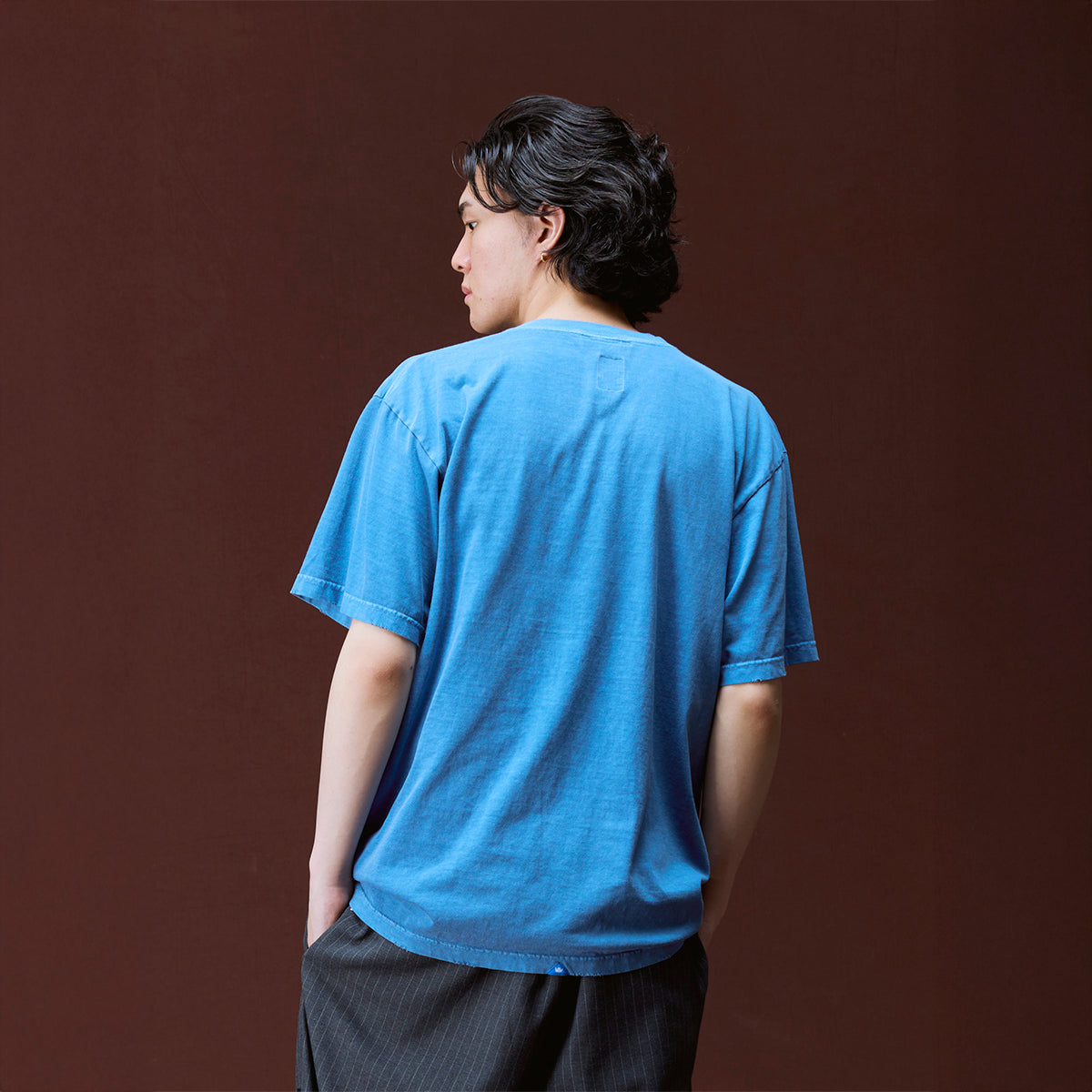 Liberaiders FLAME LOGO TEE リベレイダース フレーム ロゴ ティー 736112603【メンズ 半袖Tシャツ 前面プリント ロゴ ビンテージ加工 26FW】