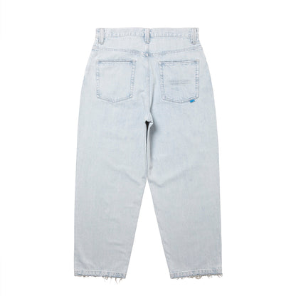 Liberaiders BAGGY DENIM PANTS リベレイダース バギー デニム パンツ 737042603【メンズ スラブデニム バギーパンツ バギーシルエット ケミカルウォッシュ 26FW】