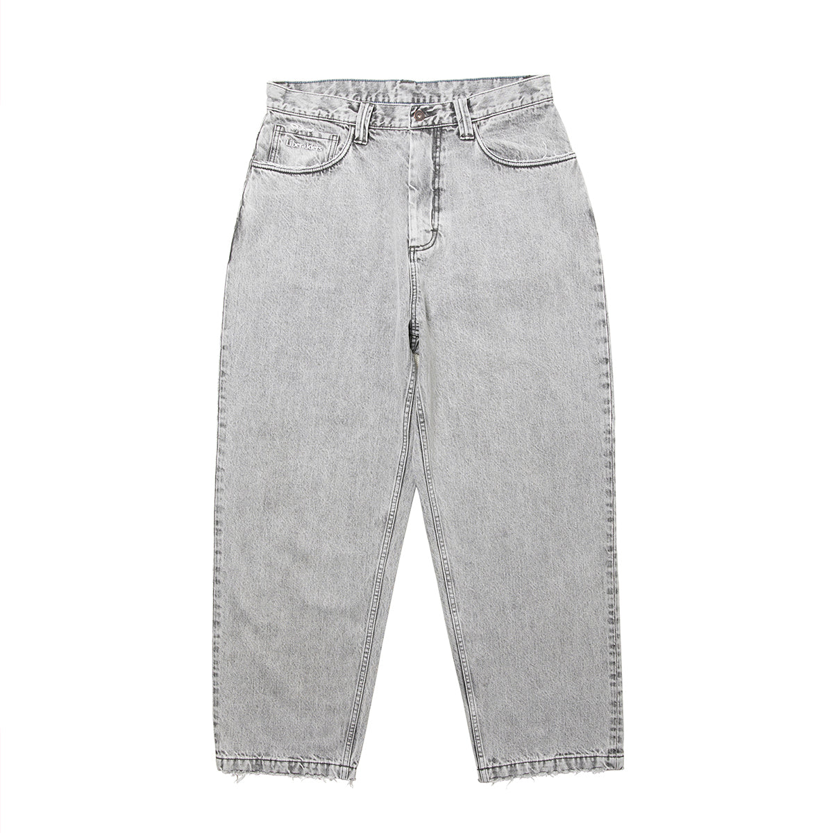 Liberaiders BAGGY DENIM PANTS リベレイダース バギー デニム パンツ 737042603【メンズ スラブデニム バギーパンツ バギーシルエット ケミカルウォッシュ 26FW】