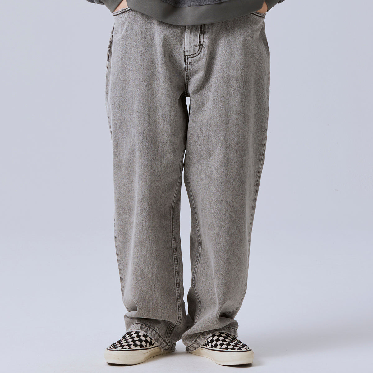 Liberaiders BAGGY DENIM PANTS リベレイダース バギー デニム パンツ 737042603【メンズ スラブデニム バギーパンツ バギーシルエット ケミカルウォッシュ 26FW】