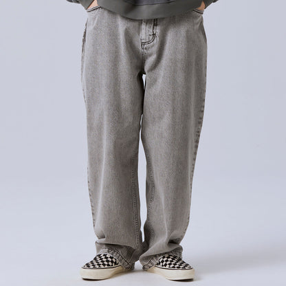 Liberaiders BAGGY DENIM PANTS リベレイダース バギー デニム パンツ 737042603【メンズ スラブデニム バギーパンツ バギーシルエット ケミカルウォッシュ 26FW】