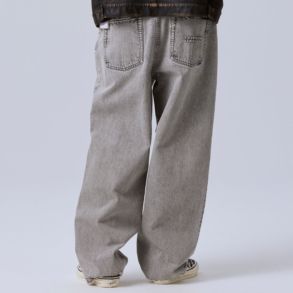 Liberaiders BAGGY DENIM PANTS リベレイダース バギー デニム パンツ 737042603【メンズ スラブデニム バギーパンツ バギーシルエット ケミカルウォッシュ 26FW】
