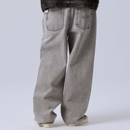 Liberaiders BAGGY DENIM PANTS リベレイダース バギー デニム パンツ 737042603【メンズ スラブデニム バギーパンツ バギーシルエット ケミカルウォッシュ 26FW】