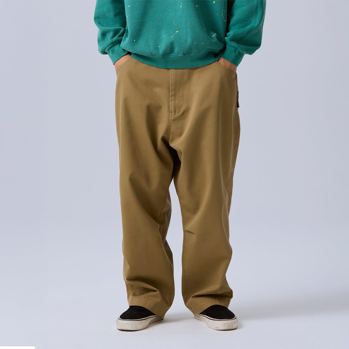 Liberaiders T/C SARROUEL CHINO PANTS リベレイダース T/C サルエル チノパンツ 737092603【メンズ サルエルパンツ ツイル素材 ワッペン カジュアル デイリーユース  26FW】