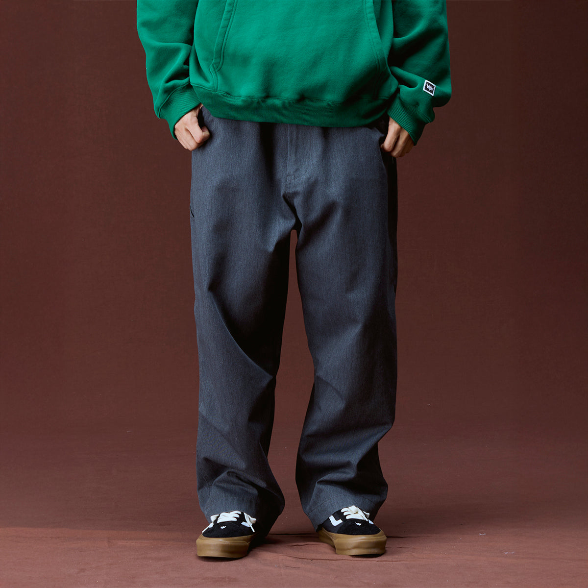 Liberaiders T/C SARROUEL CHINO PANTS リベレイダース T/C サルエル チノパンツ 737092603【メンズ サルエルパンツ ツイル素材 ワッペン カジュアル デイリーユース  26FW】