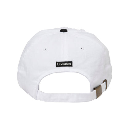Liberaiders LBR LOGO DAMAGED CAP リベレイダース LBR ロゴ ダメージド キャップ 739022603【メンズ ダメージ加工 6パネルキャップ 刺繍グラフィック ワッペン 26FW】