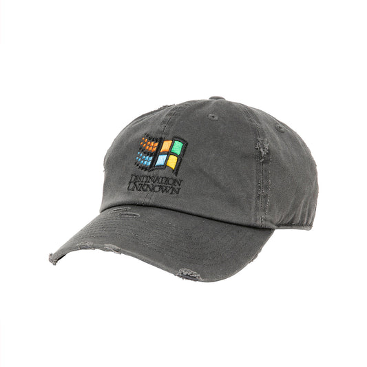Liberaiders OS LOGO DAMAGED CAP リベレイダース OSロゴ ダメージドキャップ 739032603【メンズ 6パネルキャップ グラフィック 刺繍 ワッペン 26FW】