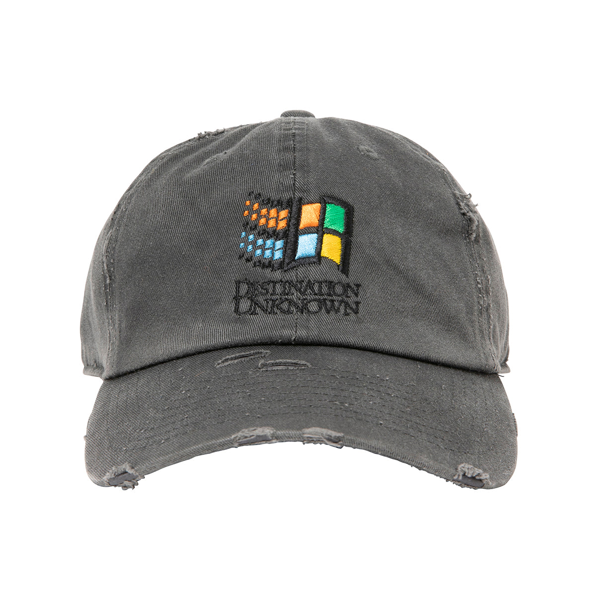 Liberaiders OS LOGO DAMAGED CAP リベレイダース OSロゴ ダメージドキャップ 739032603【メンズ 6パネルキャップ グラフィック 刺繍 ワッペン 26FW】