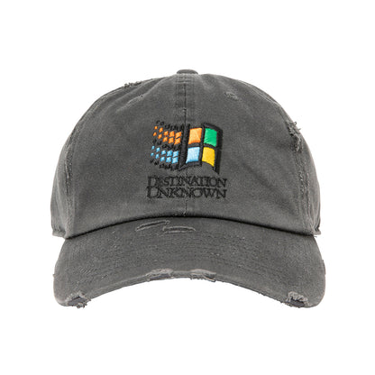 Liberaiders OS LOGO DAMAGED CAP リベレイダース OSロゴ ダメージドキャップ 739032603【メンズ 6パネルキャップ グラフィック 刺繍 ワッペン 26FW】
