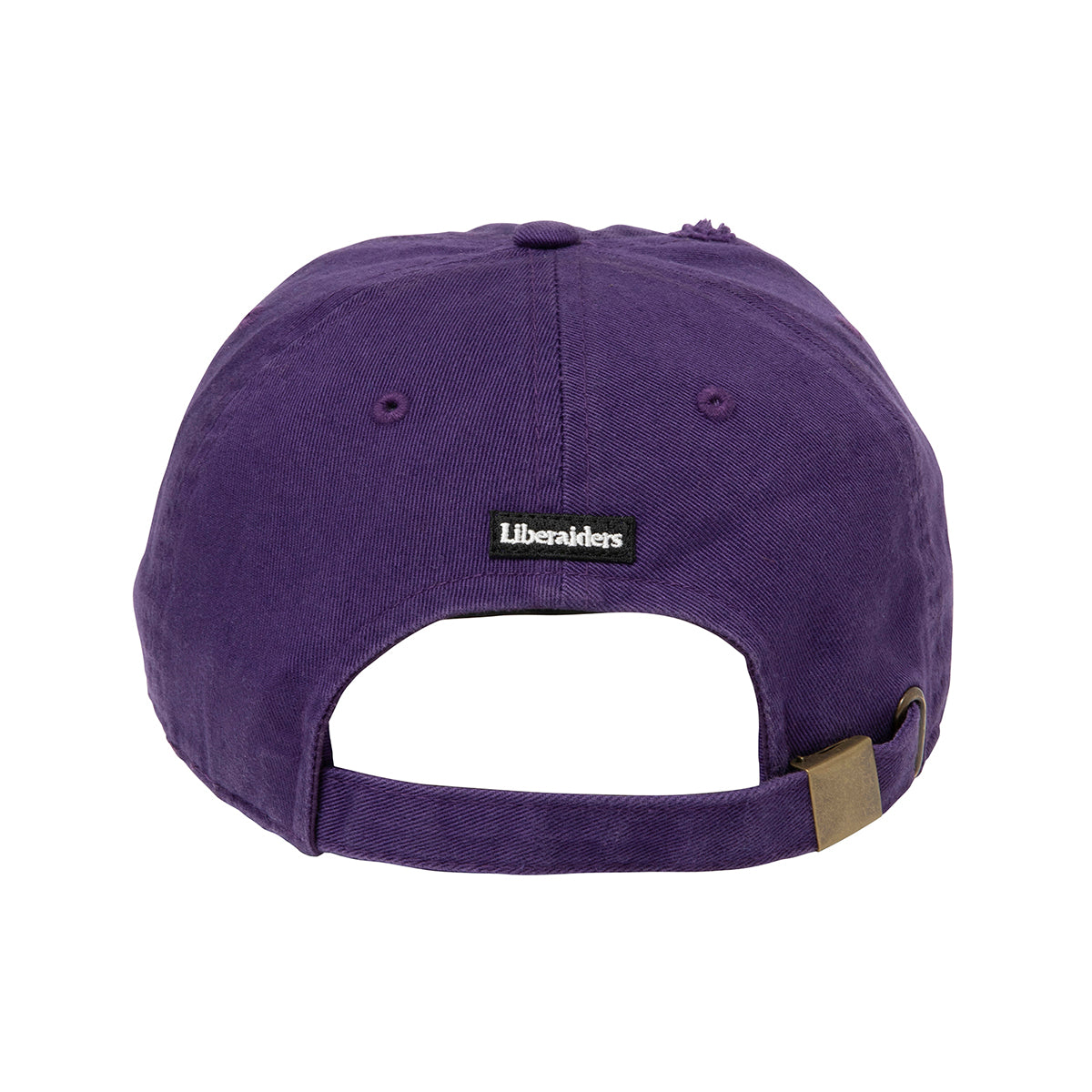 Liberaiders OS LOGO DAMAGED CAP リベレイダース OSロゴ ダメージドキャップ 739032603【メンズ 6パネルキャップ グラフィック 刺繍 ワッペン 26FW】