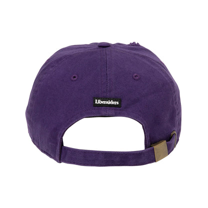 Liberaiders OS LOGO DAMAGED CAP リベレイダース OSロゴ ダメージドキャップ 739032603【メンズ 6パネルキャップ グラフィック 刺繍 ワッペン 26FW】
